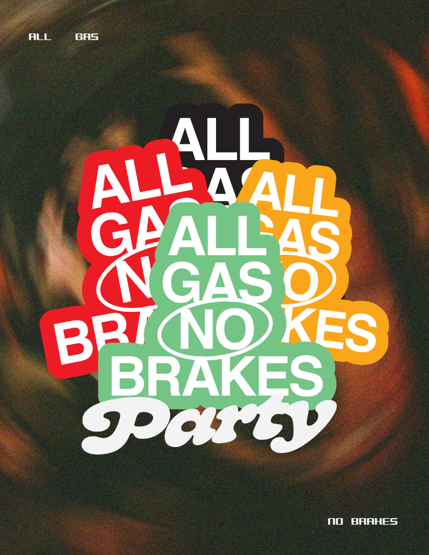Single Admission All Gas No Brakes Day Time Party